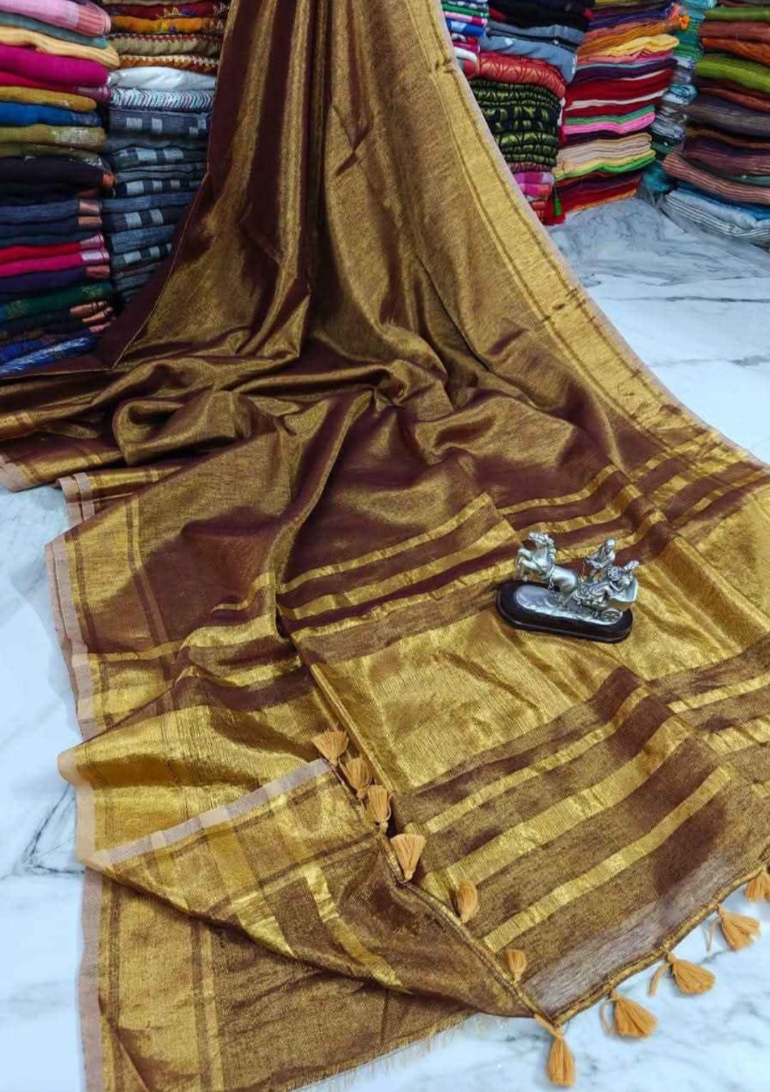 Mulberry Silk Saree by Muditaa Fashions